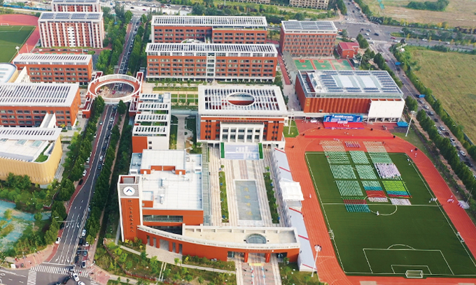 Beijing Renmin University Affiliated Middle School Yizhuang New City School Track and Field Field