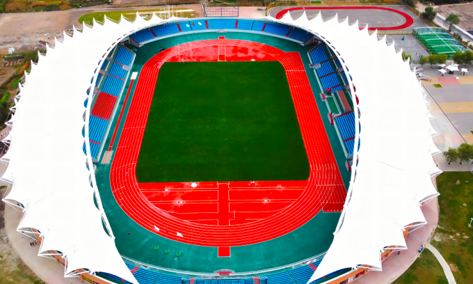 Athletics Venue for the 15th Heilongjiang Provincial Games   Harbin Acheng Sports Center